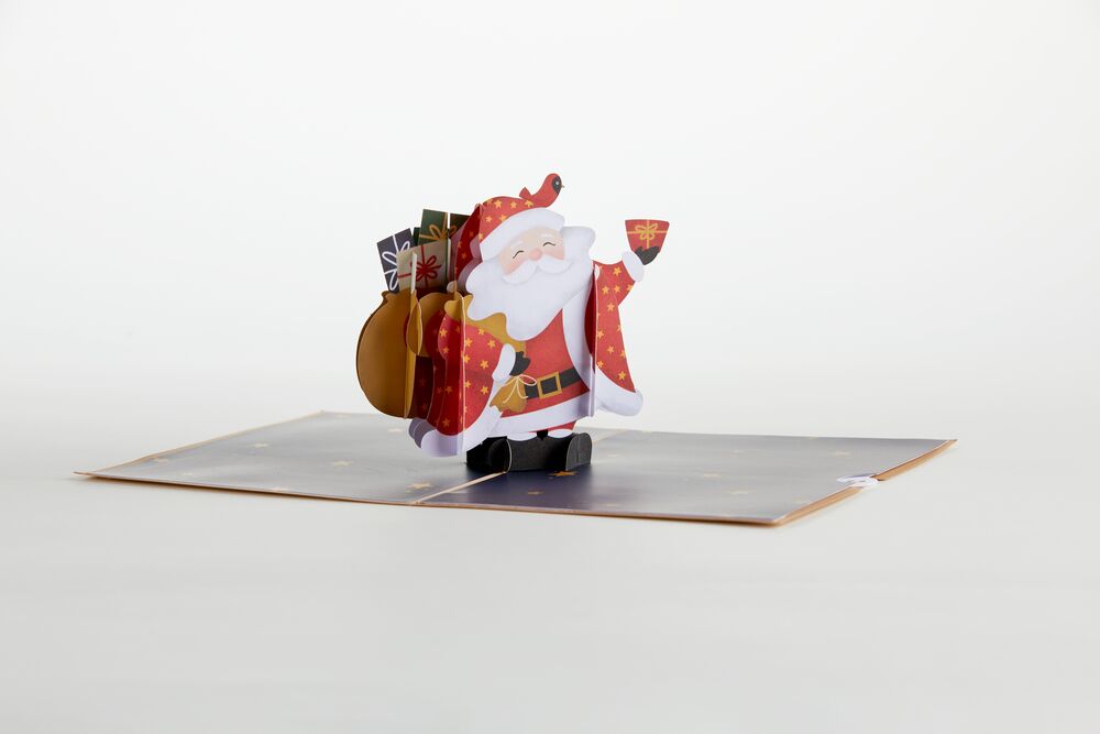 Jolly Holiday Santa Pop-Up Card