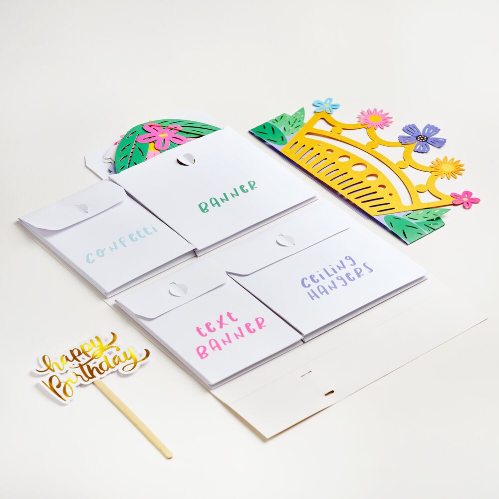 Floral Birthday Party Kit