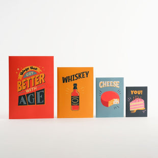 Happy Birthday Better with Age Nesting Card