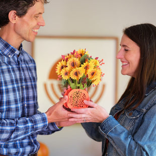 Harvest Sunflower Bouquet greeting card -  Lovepop