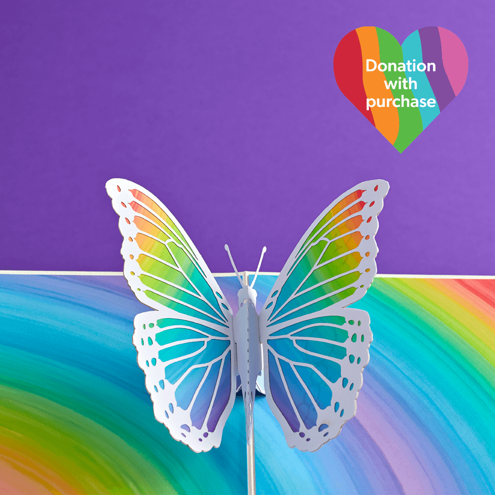 Rainbow butterfly toy sales