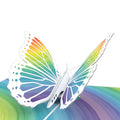Rainbow Butterfly Pop-Up Card