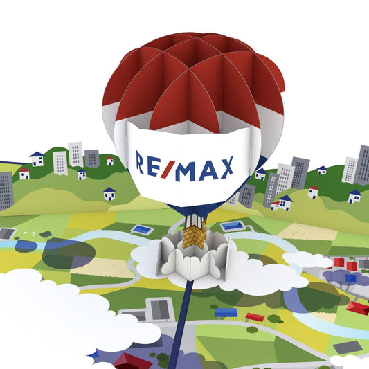 RE/MAX® Balloon Pop-Up Card