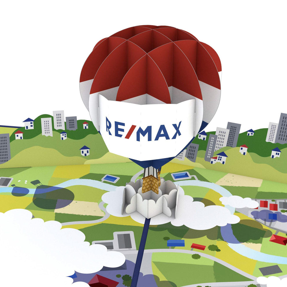 RE/MAX® Balloon Pop-Up Card – Lovepop