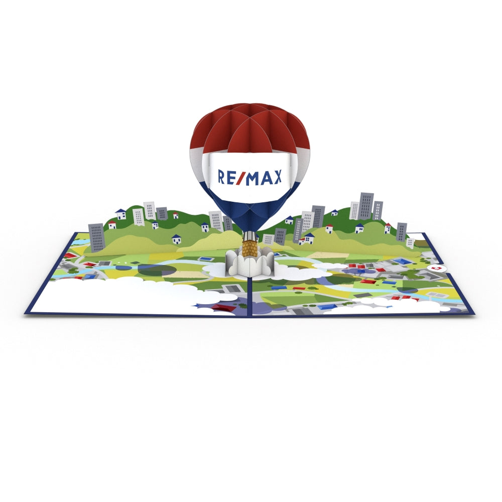 RE/MAX® Balloon Pop-Up Card – Lovepop