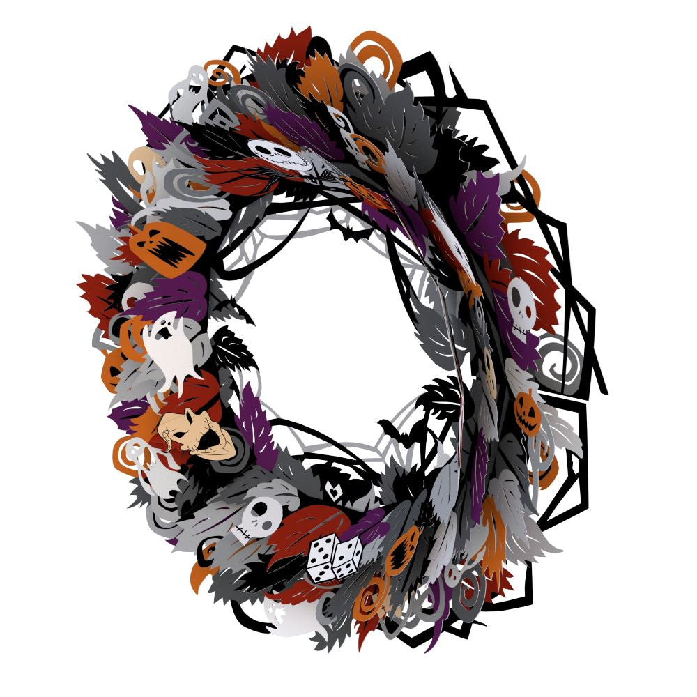 Disney Tim Burton's The Nightmare Before Christmas Halloween Wreath