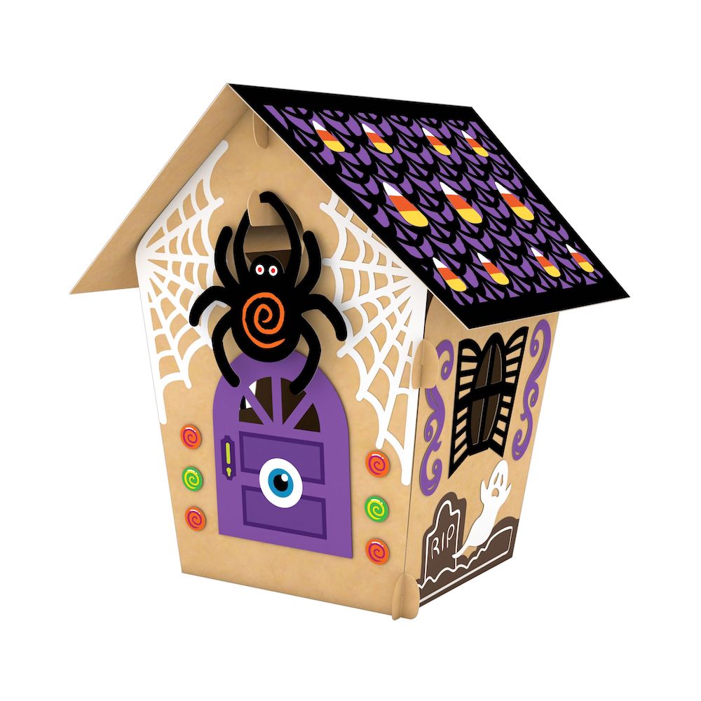 Halloween Haunted Gingerbread House Kit