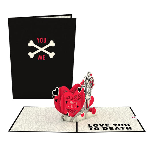 Disney Tim Burton's The Nightmare Before Christmas Love You to Death Pop-Up Card