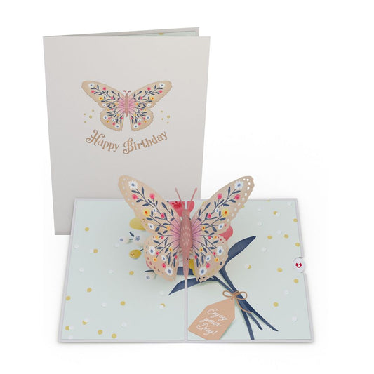 Birthday Butterfly Pop-Up Card