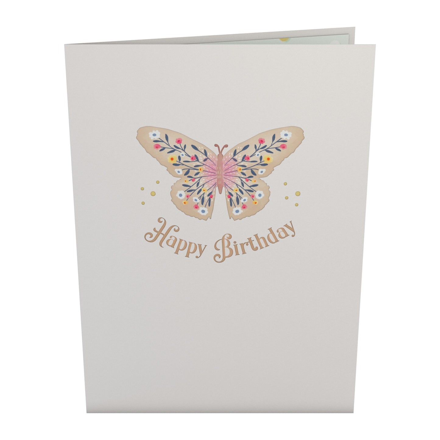 Birthday Butterfly Pop-Up Card