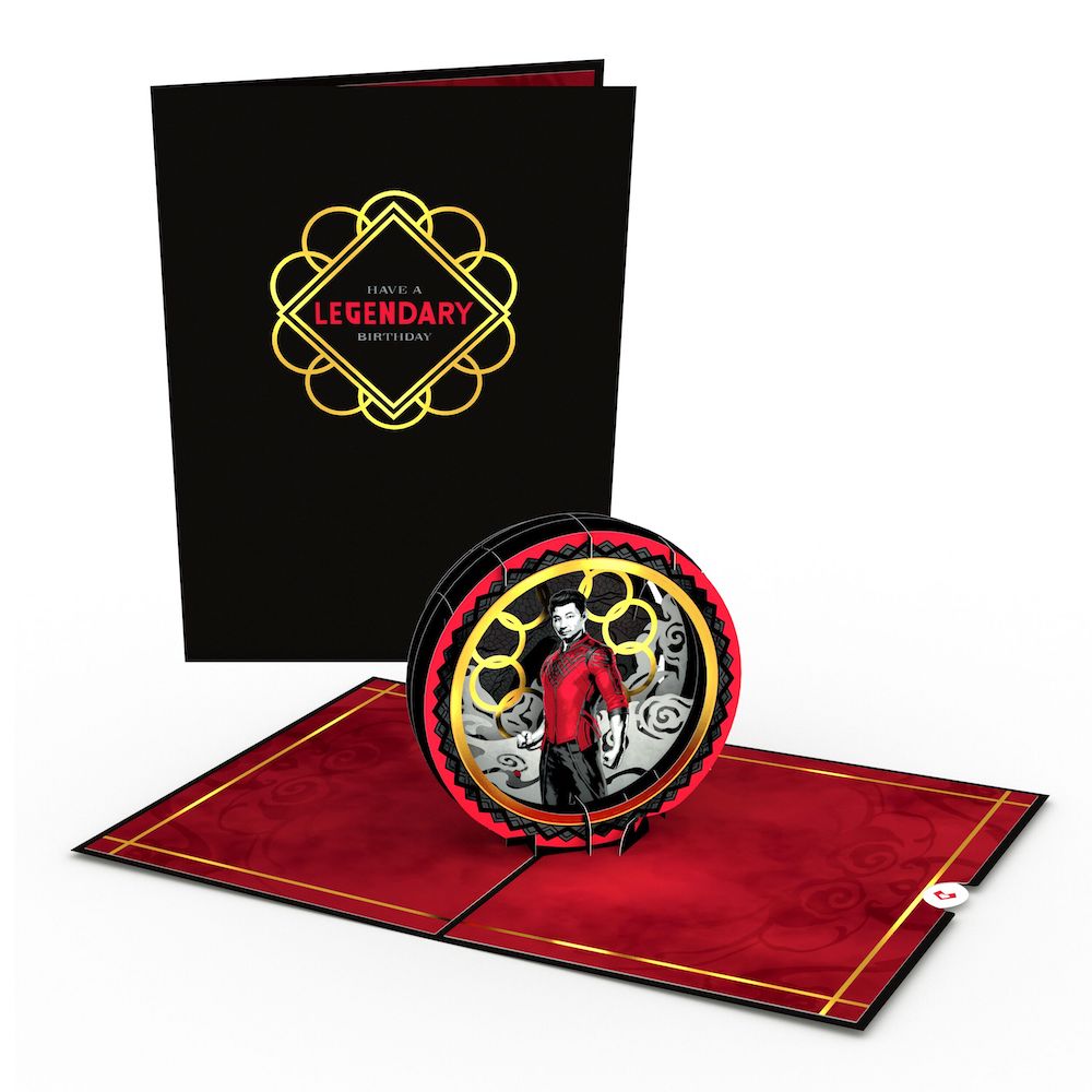 Marvel’s Shang-Chi Legendary Birthday Pop-Up Card