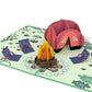 Father’s Day Camping Trip Pop-Up Card