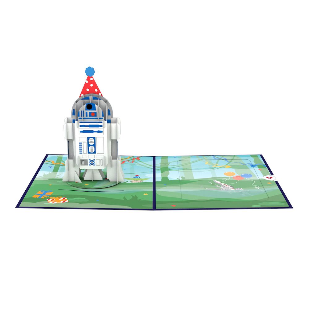 Star Wars™ R2-D2™ Birthday Card with Pop-Up Gift