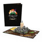 Disney Hocus Pocus Black Flame Candle Pop-Up Card