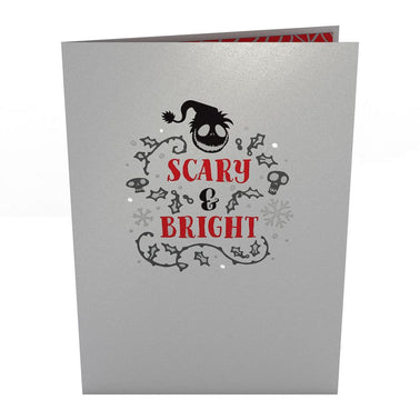 Disney Tim Burton's The Nightmare Before Christmas Making Spirits Fright Pop-Up Card