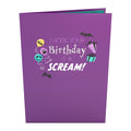Disney Tim Burton's The Nightmare Before Christmas Birthday Cupcake Pop-Up Card