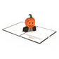 The Office Pumpkin Head Halloween Pop-Up Card