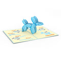Birthday Balloon Animal Pop-Up Card