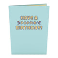 Birthday Balloon Animal Pop-Up Card