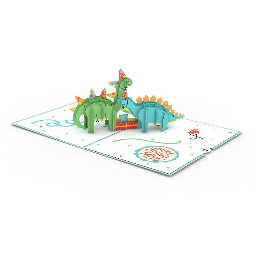 Birthday Dinosaurs Pop-Up Card