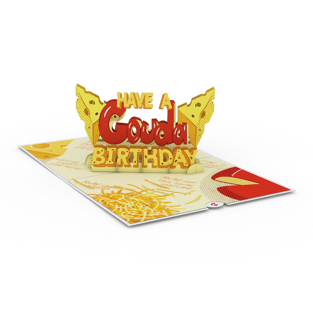 Gouda Birthday Pop-Up Card