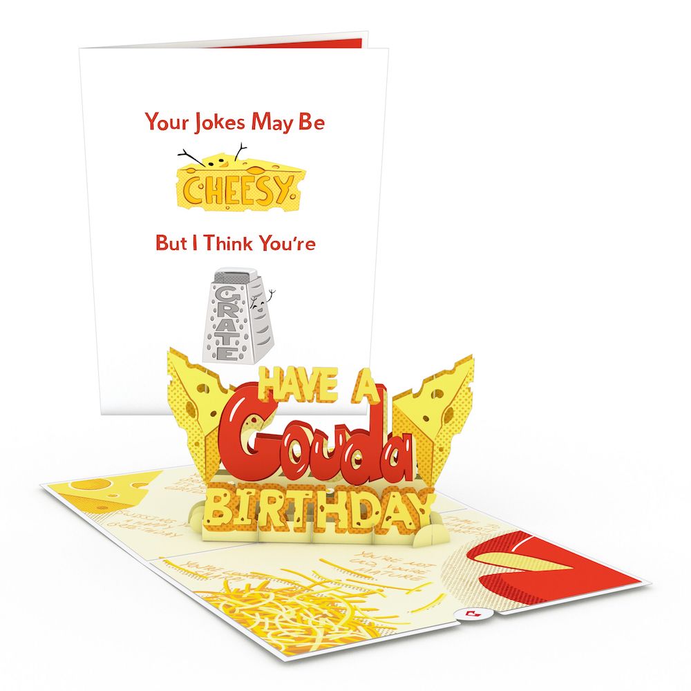 Gouda Birthday Pop-Up Card