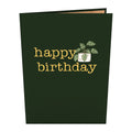 birthday succulent pop up card Birthday Houseplants Pop-Up Card
