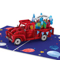 Truckloads of Birthday Wishes with Cat Laser Eyes Pop-Up Card and Sentiment Set