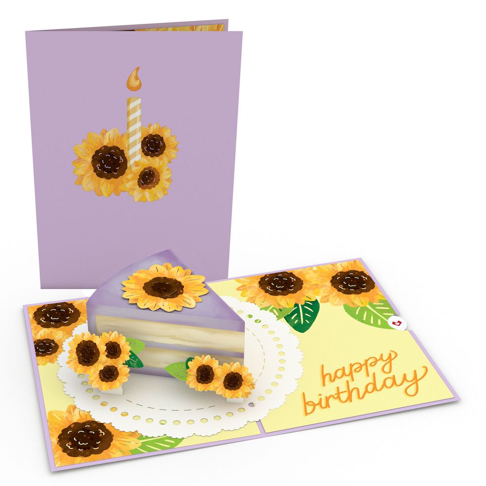 Sunflower & Cake Birthday Bundle