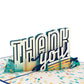 Colorful Thank You Pop-Up Card