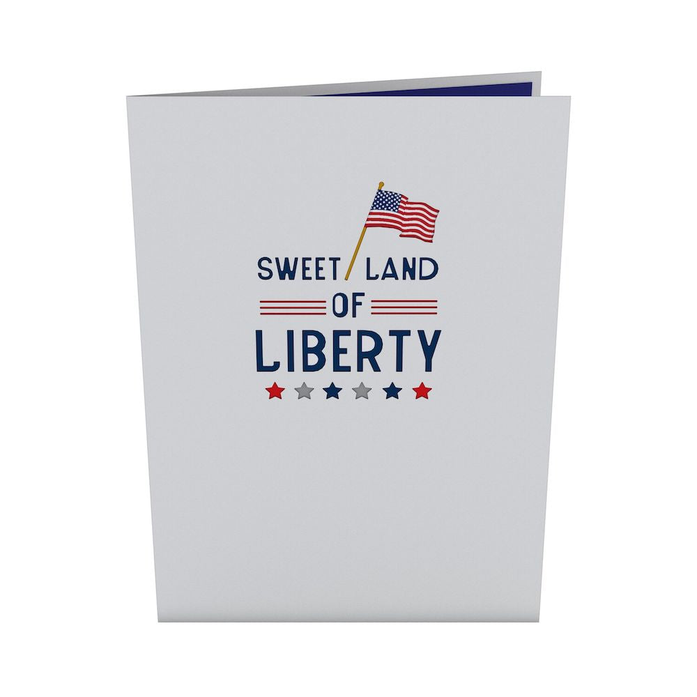 Americana Truck Pop-Up Card