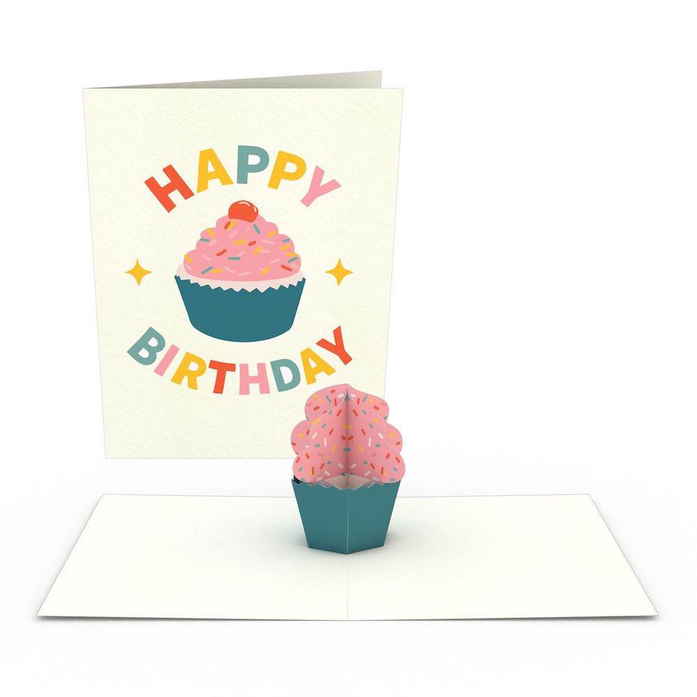Whimsical Birthday Notecards (Assorted 4-Pack)