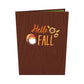 Fall Gnome Card with Pop-Up Gift