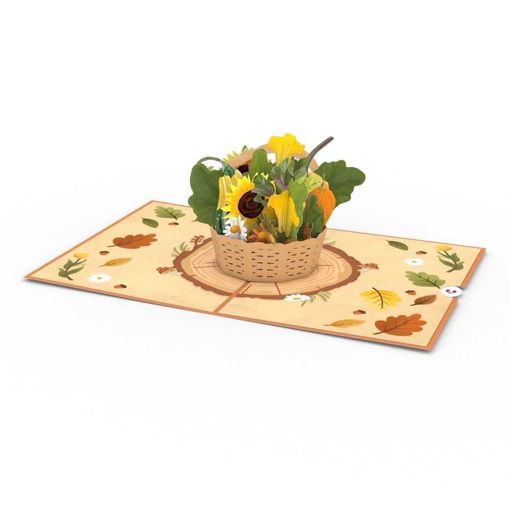 Harvest Basket Pop-Up Card