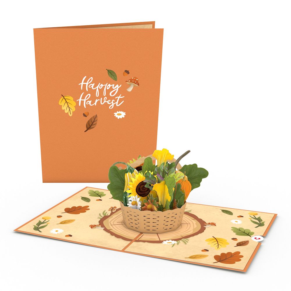 Harvest Basket Pop-Up Card