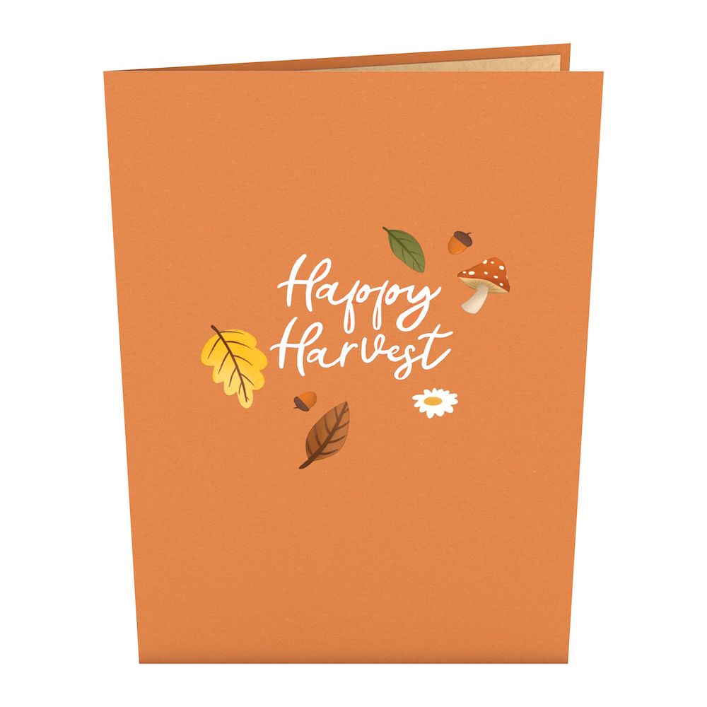 Harvest Basket Pop-Up Card