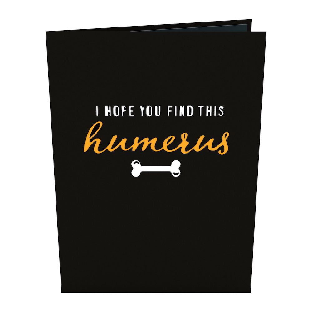 Hope You Find This “Humerus" Classic Pop-Up Card