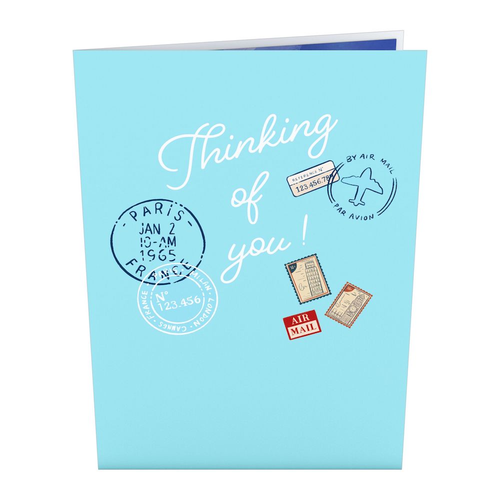 Thinking of You Messenger Bird Pop-Up Card