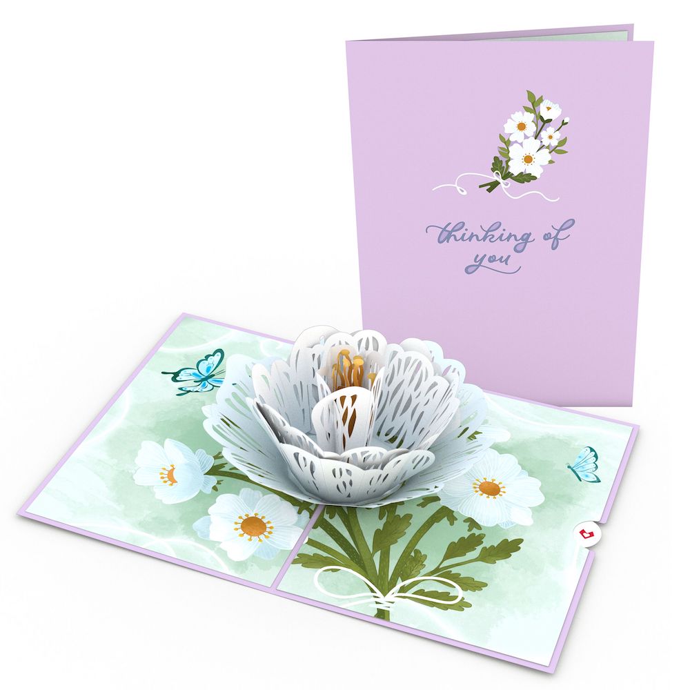 Thinking of You Flower Pop-Up Card