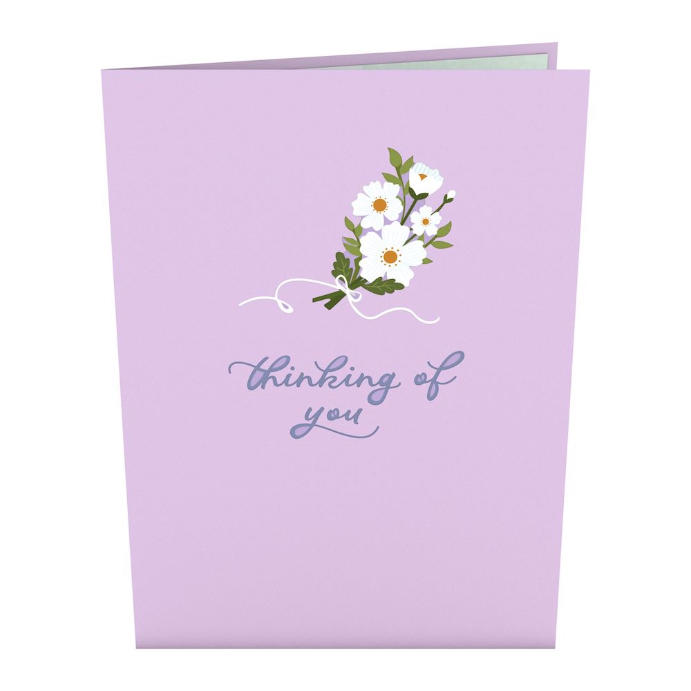 Thinking of You Flower Pop-Up Card