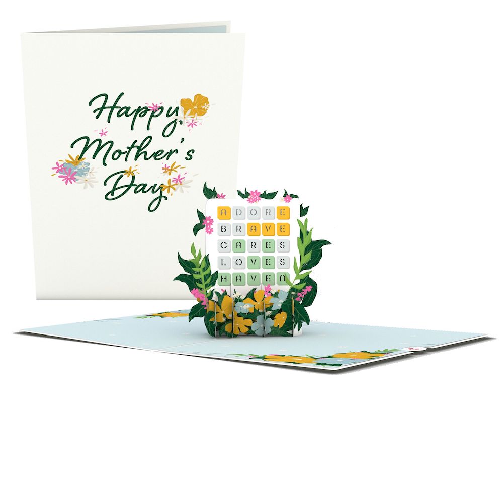 Mother’s Day Words Pop-Up Card