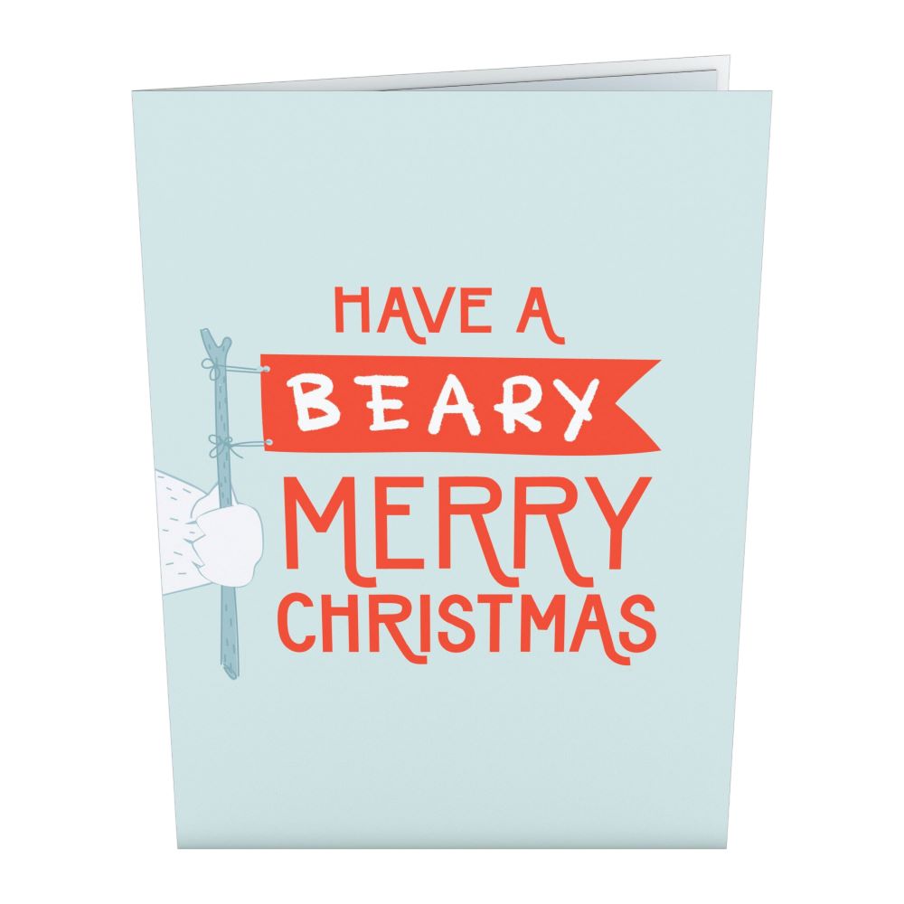 Beary Merry Christmas Pop-Up Card