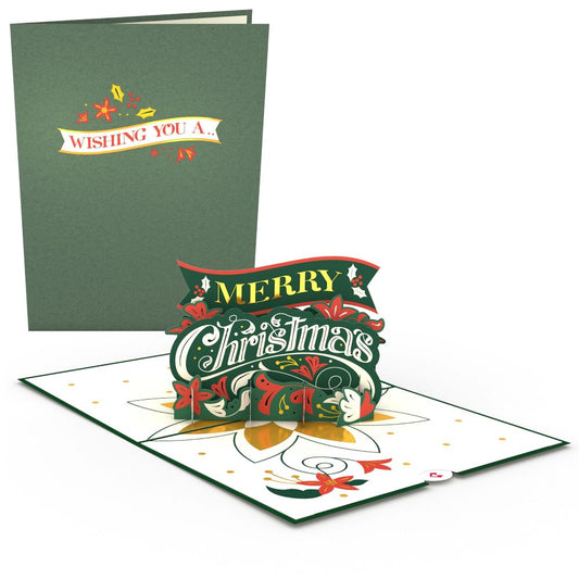 Wishing You a Merry Christmas Pop-Up Card