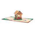 Gingerbread House Pop-Up Card