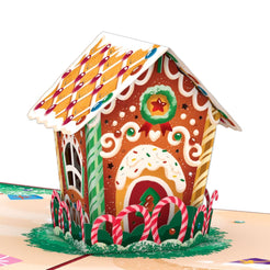 Gingerbread House Pop-Up Card – Lovepop