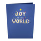 Joy to the World Holy Family Pop-Up Card