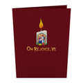Nativity Candle Pop-Up Card