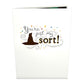 Harry Potter You're Just My Sort Pop-Up Card