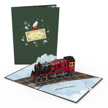 Harry Potter™ Holiday Hogwarts™ Express Pop-Up Card