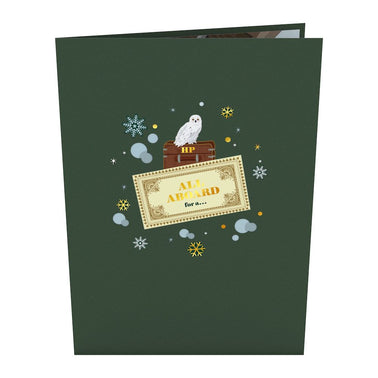Harry Potter™ Holiday Hogwarts™ Express Pop-Up Card